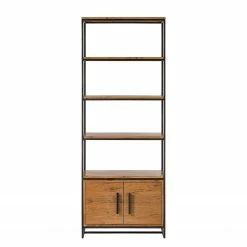 Ars manufacti Regal Woodson IV - Akazie massiv / Eisen - Akazie Hellbraun -Möbel Verkäufe 2024 1000125843 191112 10032900117 DETAILS P000000001000125843