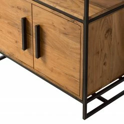 Ars manufacti Regal Woodson IV - Akazie massiv / Eisen - Akazie Hellbraun -Möbel Verkäufe 2024 1000125843 191112 10033000122 DETAILS P000000001000125843