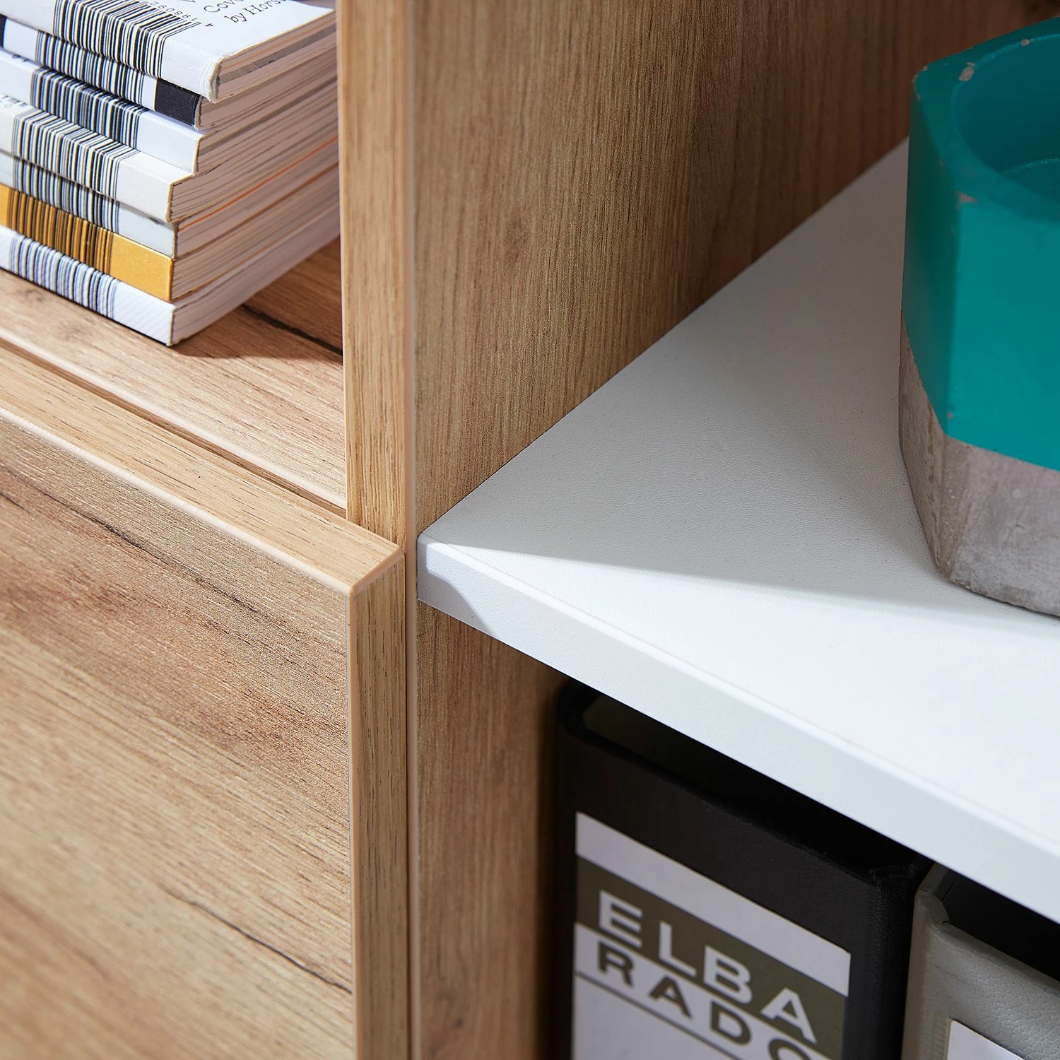 Germania Aktenschrank Lioni ll - Eiche Navarra Dekor / Weiß 13 Germania Aktenschrank Lioni ll - Eiche Navarra Dekor / Weiß – Bild 11