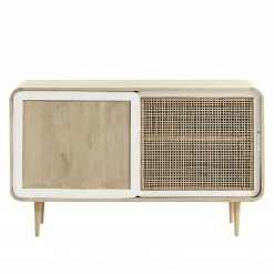 Norrwood Sideboard Gunnebo - Mango massiv - Mango / Weiß -Möbel Verkäufe 2024 1000127301 180810 15411906 GALLERYIMAGES P000000001000127301