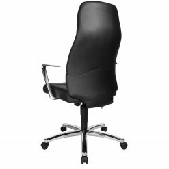 Topstar Bürodrehstuhl Chairman 70 ll - Echtleder / Aluminium - Schwarz / Chrom -Möbel Verkäufe 2024 1000127467 180807 17584844 GALLERYIMAGES P000000001000127467