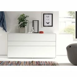 Now! by hülsta Sideboard hülsta now easy II - Lack Reinweiß -Möbel Verkäufe 2024 1000127796 181004 11135202 MOOD GALLERYIMAGES P000000001000127796 mood