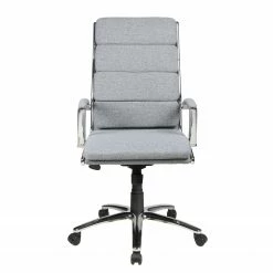 Duo Collection Chefsessel Lennes - Webstoff / Metall - Grau / Chrom -Möbel Verkäufe 2024 1000129054 180817 15164855 GALLERYIMAGES P000000001000129054