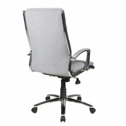 Duo Collection Chefsessel Lennes - Webstoff / Metall - Grau / Chrom -Möbel Verkäufe 2024 1000129054 180817 15164857 GALLERYIMAGES P000000001000129054