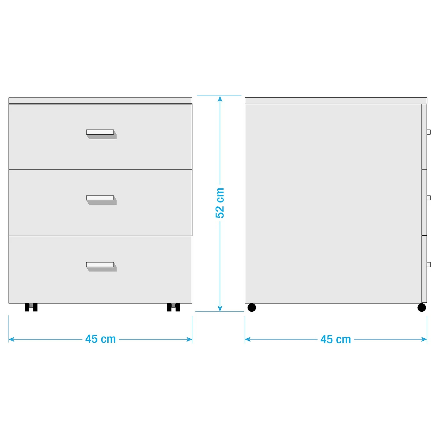 Mooved Rollcontainer Leeton - Anthrazit 7 Mooved Rollcontainer Leeton - Anthrazit – Bild 5
