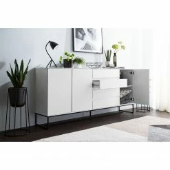 Fredriks Sideboard Zaddy I - Weiß / Schwarz -Möbel Verkäufe 2024 1000134689 190723 16140800010 MOOD DETAILS P000000001000134689 mood