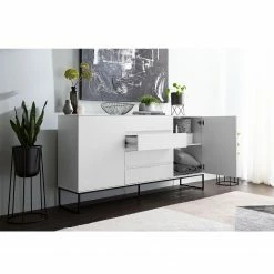 Fredriks Sideboard Zaddy II - Weiß -Möbel Verkäufe 2024 1000134696 190723 16140800016 MOOD DETAILS P000000001000134696 mood