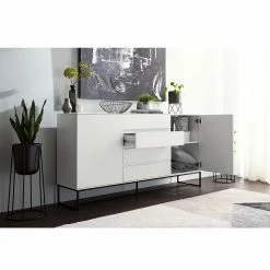 Fredriks Sideboard Zaddy II - Weiß -Möbel Verkäufe 2024 1000134696 210426 15154200016 MOOD DETAILS P000000001000134696 mood