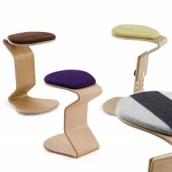 Mayer Sitzmöbel Hocker myERCOLINO - Laneve-Wolle / Echtholzfunier - Anthrazit -Möbel Verkäufe 2024 1000137040 181116 13234766 GALLERYIMAGES P000000001000137040