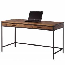 Ars manufacti Schreibtisch Grasby - Pinie massiv / Metall - Pinie / Schwarz -Möbel Verkäufe 2024 1000147153 190726 15532000031 DETAILS P000000001000147153