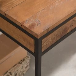 Ars manufacti Schreibtisch Grasby - Pinie massiv / Metall - Pinie / Schwarz -Möbel Verkäufe 2024 1000147153 190730 14584900015 DETAILS P000000001000147153