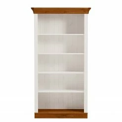 Maison Belfort Regal Bergen I - Kiefer massiv - Kiefer Weiß / Kiefer Bernstein -Möbel Verkäufe 2024 1000147254 211122 08324502473 DETAILS P000000001000147254