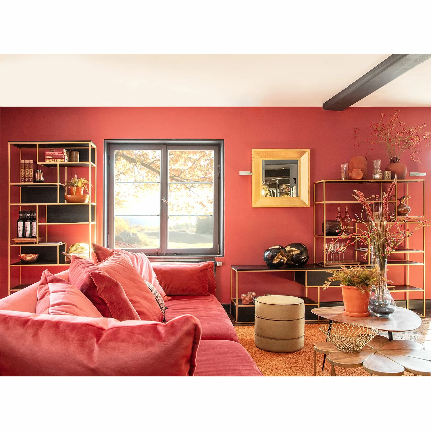 Jack & Alice Regal Harbin - Akazie massiv - Akazie Schwarz / Gold 6 Jack & Alice Regal Harbin - Akazie massiv - Akazie Schwarz / Gold – Bild 4