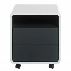 Loftscape Rollcontainer Cooks Hill - Matt Anthrazit / Matt Weiß -Möbel Verkäufe 2024 1000150738 190110 15124600008 GALLERYIMAGES P000000001000150738