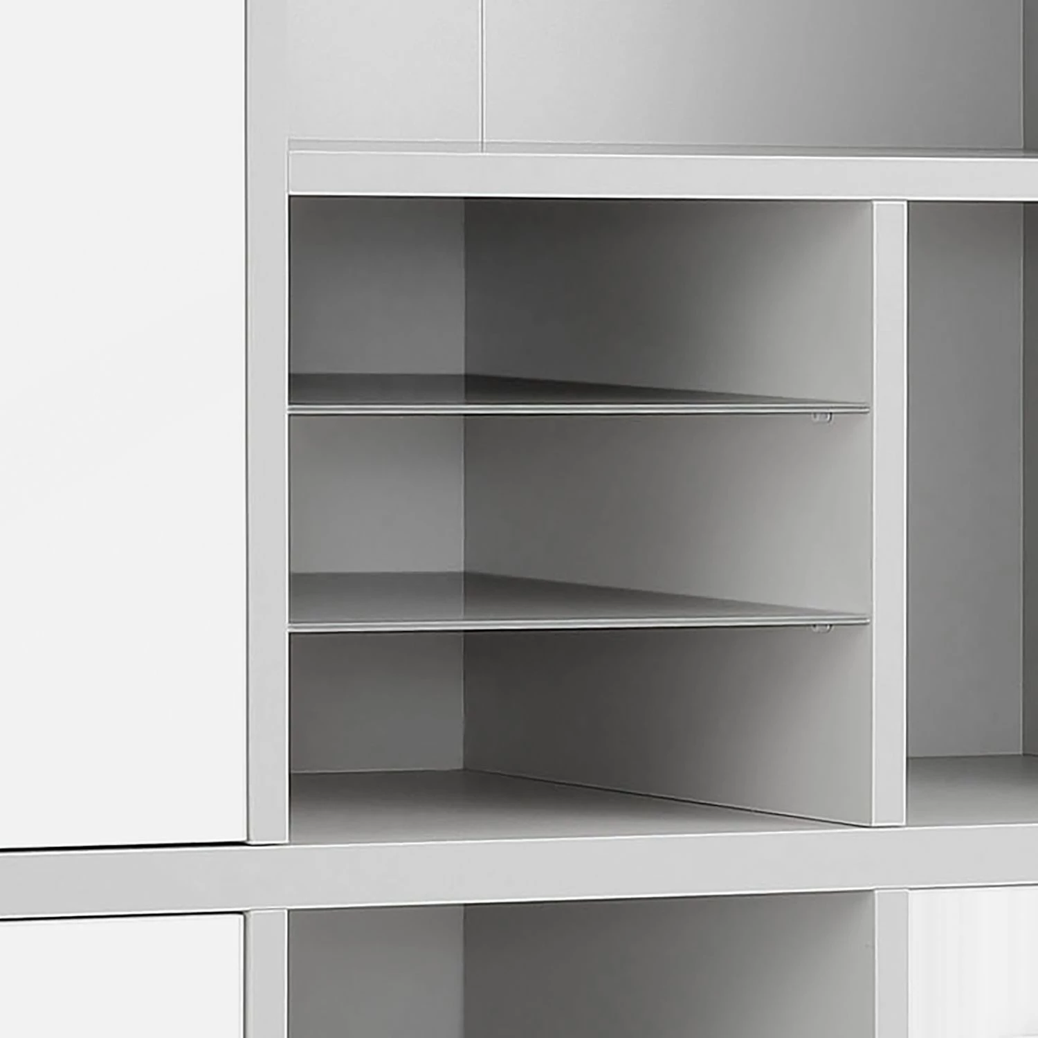 Maja Möbel Aktenschrank Set Plus V - Farbe - Weiß / Platingrau 6 Maja Möbel Aktenschrank Set Plus V - Farbe - Weiß / Platingrau – Bild 4