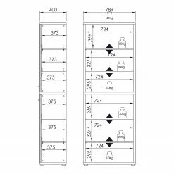 Maja Möbel Aktenschrank Set Plus III - Farbe - Weiß / Eiche Dekor 15 Maja Möbel Aktenschrank Set Plus III - Farbe - Weiß / Eiche Dekor -Möbel Verkäufe 2024 1000152696 190123 10093300052 GALLERYIMAGES P000000001000152696