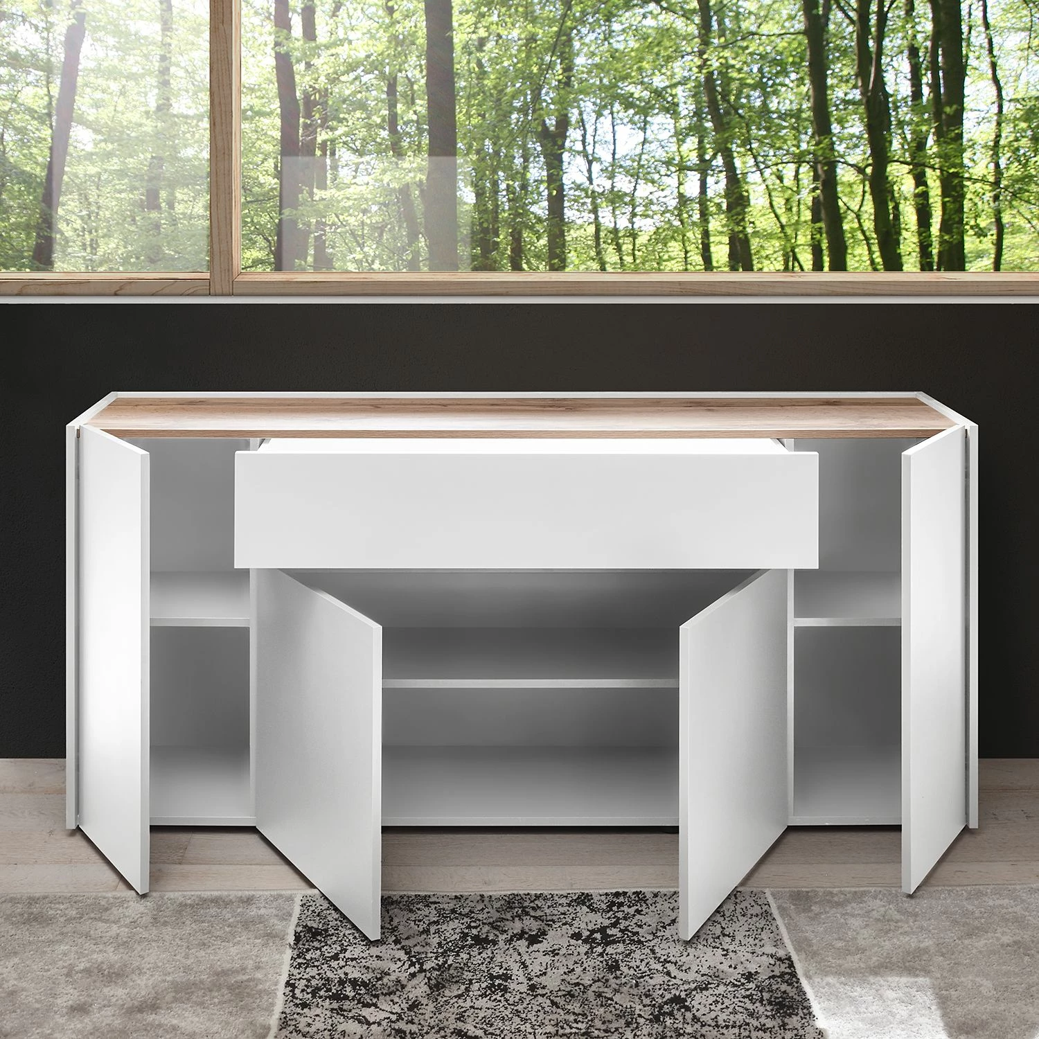 Loftscape Sideboard Sandkas - Weiß 6 Loftscape Sideboard Sandkas - Weiß – Bild 4