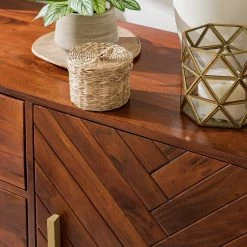 Jack & Alice Sideboard Loga - Akazie massiv / Eisen - Akazie Braun -Möbel Verkäufe 2024 1000153425 190925 06220300021 DETAILS P000000001000153425