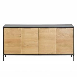 Norrwood Sideboard Ceduna - Eiche / Matt Schwarz -Möbel Verkäufe 2024 1000166592 190319 10113300067 GALLERYIMAGES P000000001000166592