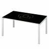 EasyOffice by Paperflow Schreibtisch easyDesk Classic Chic III - Schwarz / Weiß - Breite: 140 cm