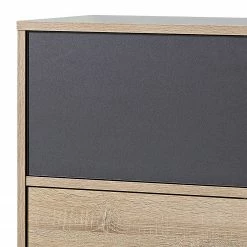 Germania Sideboard Svene - Anthrazit / Eiche Sonoma Dekor - Breite: 120 cm -Möbel Verkäufe 2024 1000166773 190329 13033300157 GALLERYIMAGES P000000001000166773