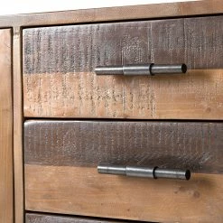 Ars manufacti Sideboard Tamati II - Pinie massiv / Eisen - Pinie / Schwarz -Möbel Verkäufe 2024 1000166787 191011 15391700014 DETAILS P000000001000166787