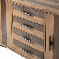 Ars manufacti Sideboard Tamati II - Pinie massiv / Eisen - Pinie / Schwarz -Möbel Verkäufe 2024 1000166787 191011 15391700015 DETAILS P000000001000166787