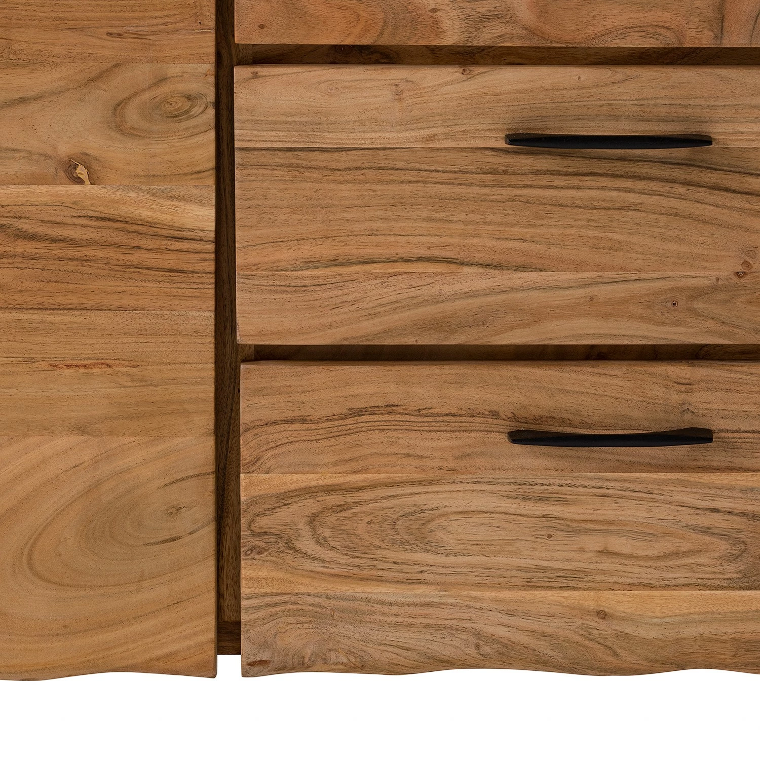 Ars Natura Sideboard Vardo - Akazie massiv / Metall - Akazie / Schwarz 12 Ars Natura Sideboard Vardo - Akazie massiv / Metall - Akazie / Schwarz – Bild 10