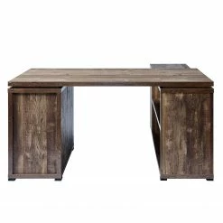 Jahnke Schreibtisch CLB 355 E - Eiche Dunkel Dekor / Schwarz -Möbel Verkäufe 2024 1000168493 190328 12554900028 GALLERYIMAGES P000000001000168493