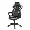 Duo Collection Gaming Chair Splash - Kunstleder / Kunststoff - Schwarz / Hellgrau