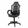Duo Collection Gaming Chair Fabio - Kunstleder / Kunststoff - Schwarz / Weiß