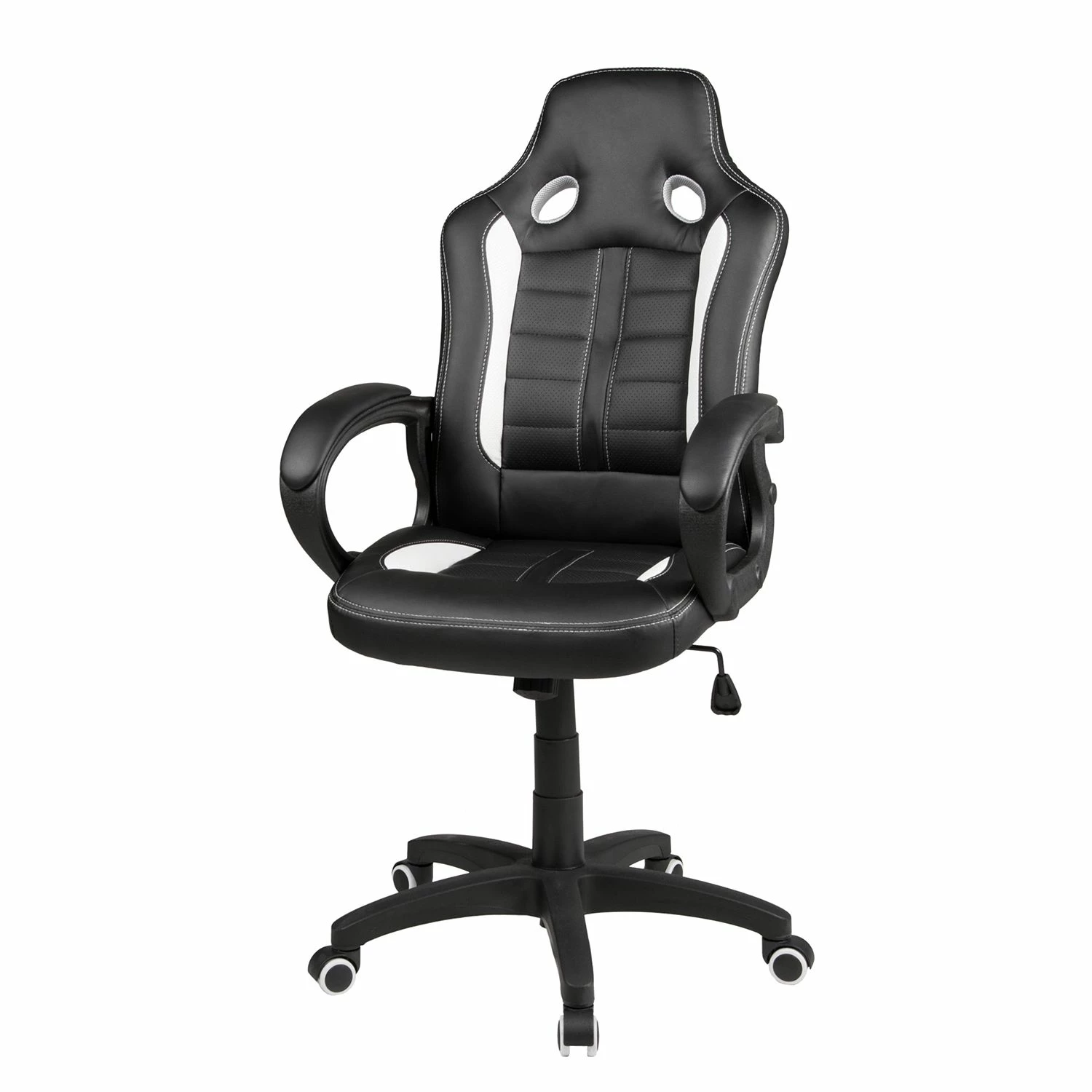 Duo Collection Gaming Chair Fabio - Kunstleder / Kunststoff - Schwarz / Weiß 3 Duo Collection Gaming Chair Fabio - Kunstleder / Kunststoff - Schwarz / Weiß