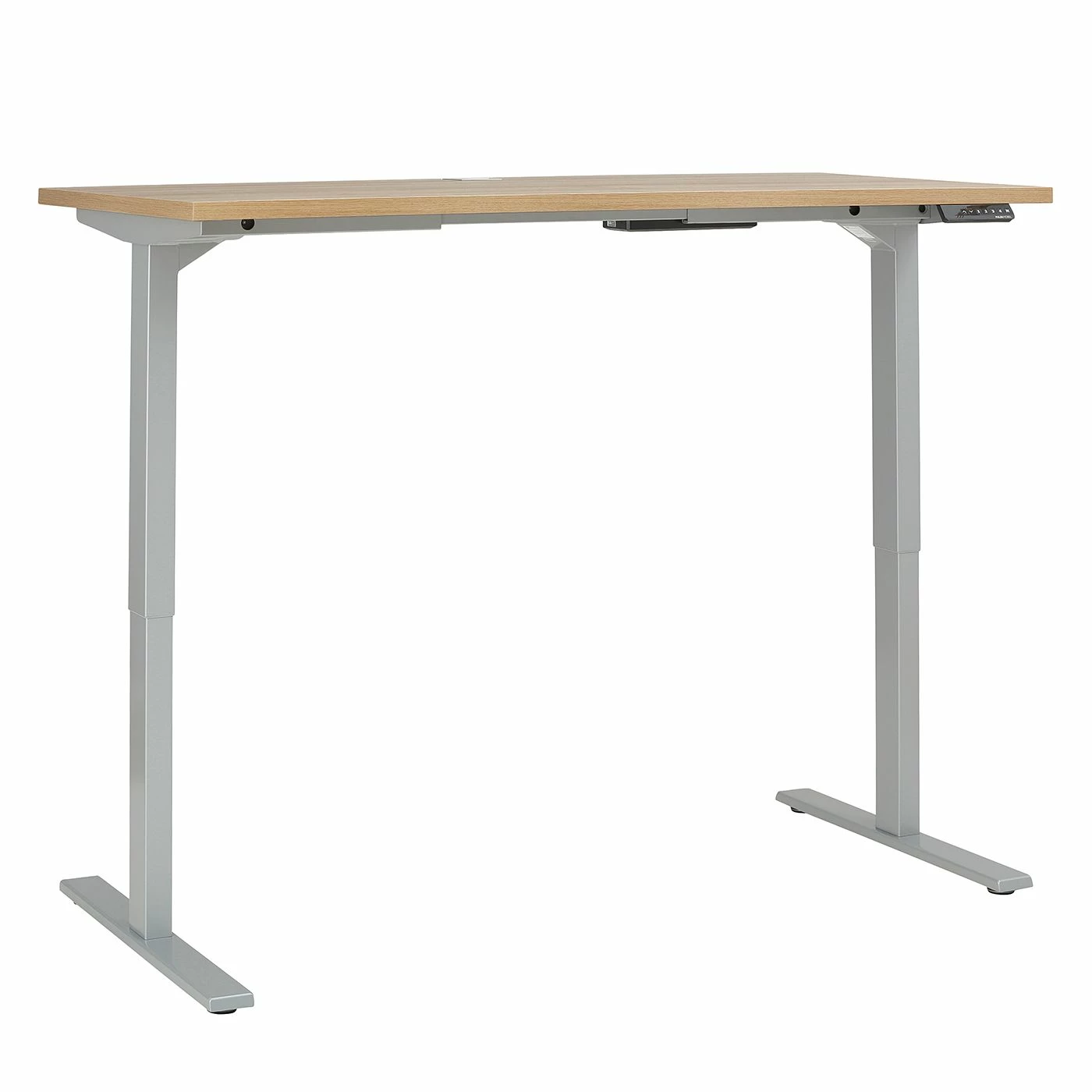 Maja Möbel Schreibtisch eDJUST III - Eiche Riviera Dekor / Platingrau 6 Maja Möbel Schreibtisch eDJUST III - Eiche Riviera Dekor / Platingrau – Bild 4