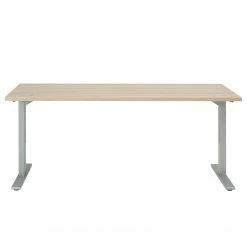 Maja Möbel Schreibtisch eDJUST II - Eiche Sonoma Dekor / Platingrau -Möbel Verkäufe 2024 1000170544 190423 11482100099 GALLERYIMAGES P000000001000170544