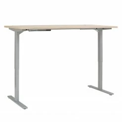 Maja Möbel Schreibtisch eDJUST II - Eiche Sonoma Dekor / Platingrau -Möbel Verkäufe 2024 1000170544 190423 11482100100 GALLERYIMAGES P000000001000170544