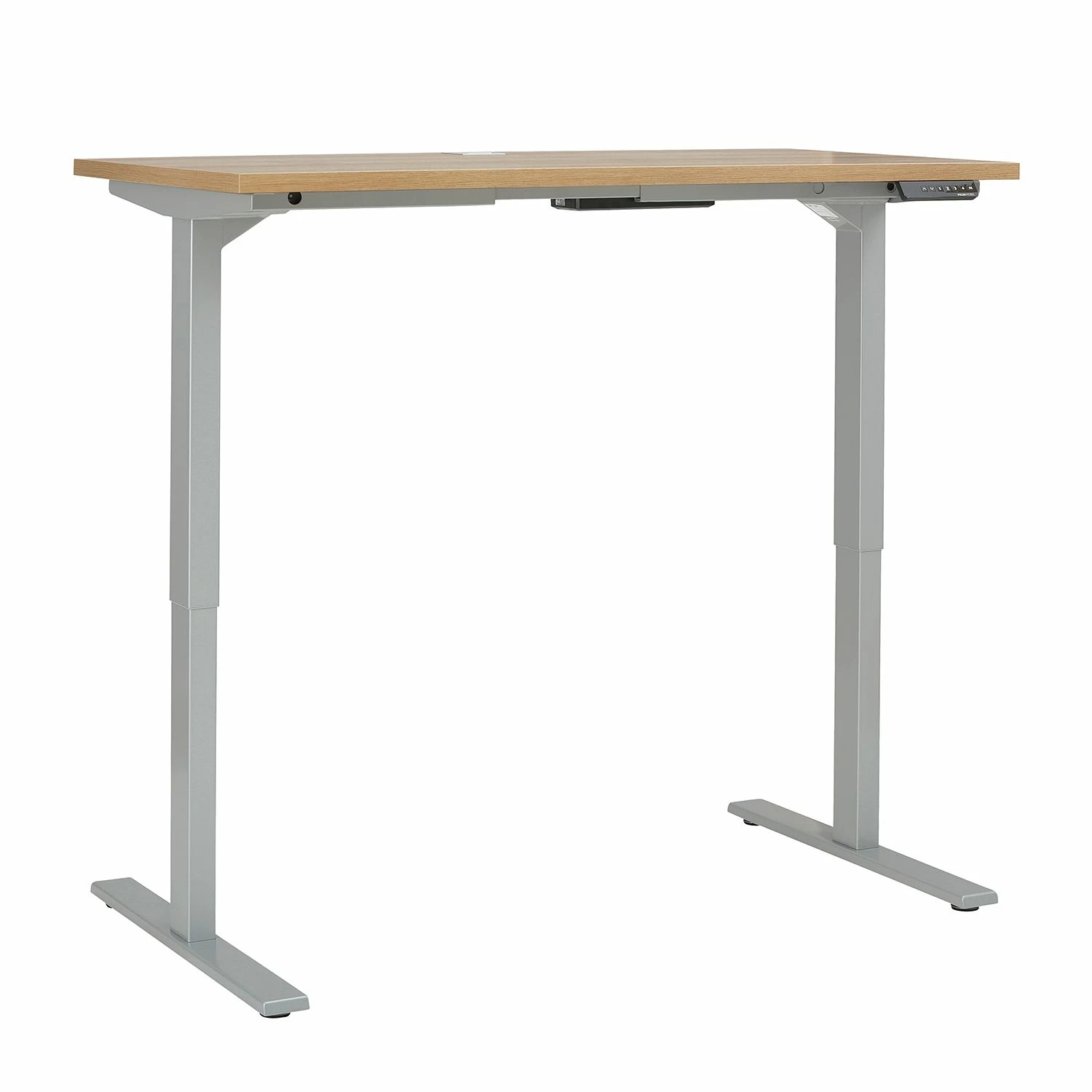 Maja Möbel Schreibtisch eDJUST I - Eiche Riviera Dekor / Platingrau 6 Maja Möbel Schreibtisch eDJUST I - Eiche Riviera Dekor / Platingrau – Bild 4