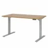 Maja Möbel Schreibtisch eDJUST I - Eiche Riviera Dekor / Platingrau -Möbel Verkäufe 2024 1000170562 210728 14302800011 IMAGE P000000001000170562