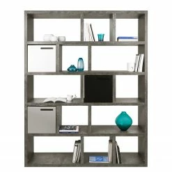 Temahome Regal Berlin - Beton Dekor - 150 x 198 cm -Möbel Verkäufe 2024 1000171062 201016 13305900389 DETAILS P000000001000171062