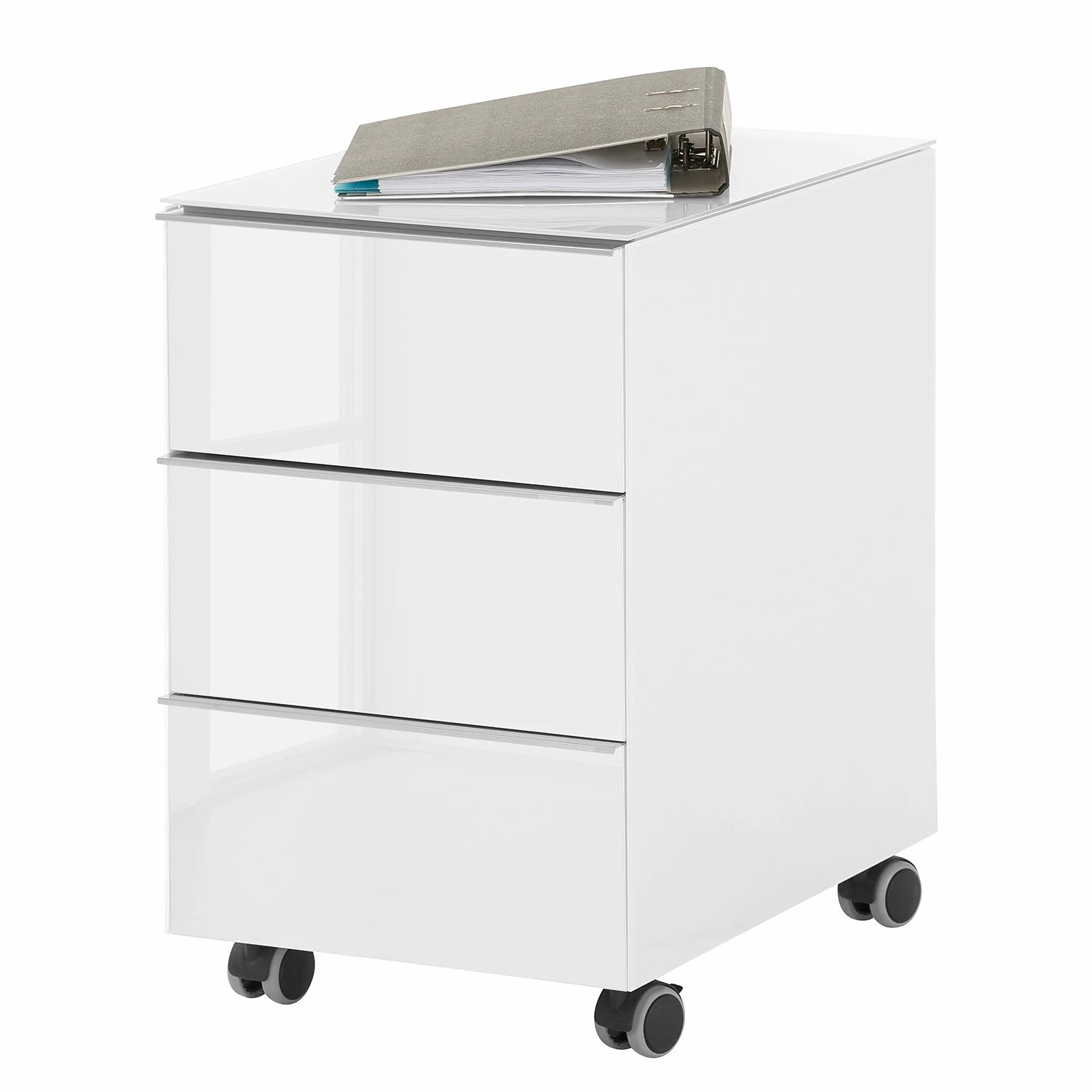 Maja Möbel Rollcontainer YES - Weiß 6 Maja Möbel Rollcontainer YES - Weiß – Bild 4