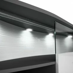 Loftscape Sideboard Mury - Hochglanz Weiß / Anthrazit -Möbel Verkäufe 2024 1000171334 190424 07575900109 GALLERYIMAGES P000000001000171334