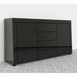 Loftscape Sideboard Moitin - Hochglanz Schwarz / Schwarz 8 Loftscape Sideboard Moitin - Hochglanz Schwarz / Schwarz -Möbel Verkäufe 2024 1000171362 190424 07580600332 MOOD GALLERYIMAGES P000000001000171362 mood