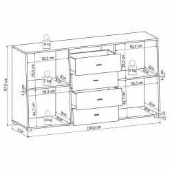 Loftscape Sideboard Moitin - Hochglanz Schwarz / Schwarz 10 Loftscape Sideboard Moitin - Hochglanz Schwarz / Schwarz -Möbel Verkäufe 2024 1000171362 190424 07580600334 GALLERYIMAGES P000000001000171362