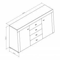 Loftscape Sideboard Moitin - Hochglanz Schwarz / Schwarz 11 Loftscape Sideboard Moitin - Hochglanz Schwarz / Schwarz -Möbel Verkäufe 2024 1000171362 190424 07580600335 GALLERYIMAGES P000000001000171362
