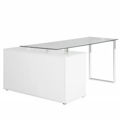 Maja Möbel Schreibtisch Hjerm - Hochglanz Weiß / Matt Weiß -Möbel Verkäufe 2024 1000172792 190510 08430500069 GALLERYIMAGES P000000001000172792