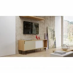 Temahome Sideboard Noa II - Weiß / Steingrau - Eiche -Möbel Verkäufe 2024 1000172913 201016 13360000506 MOOD DETAILS P000000001000172913 mood