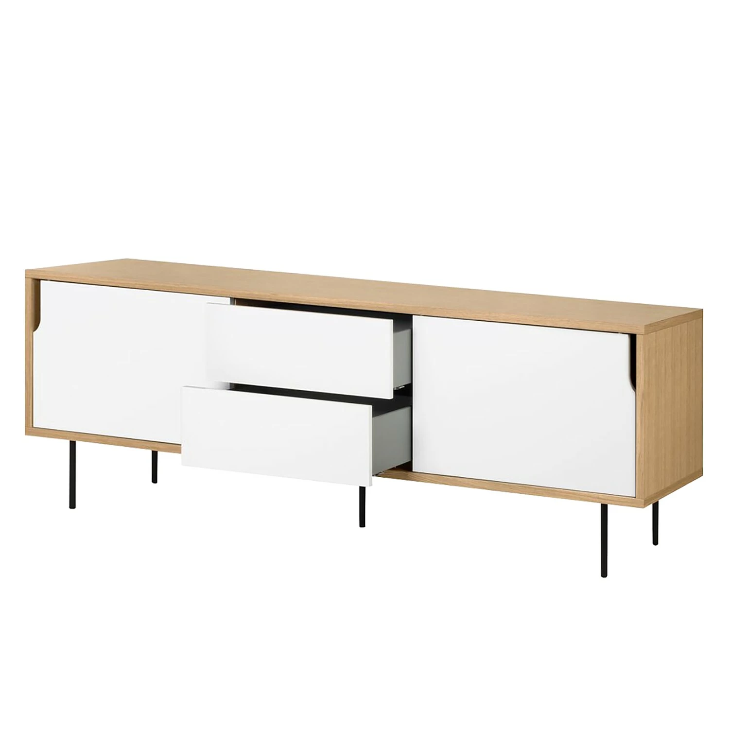 Temahome TV-Lowboard Noa IV - Weiß 8 Temahome TV-Lowboard Noa IV - Weiß – Bild 6