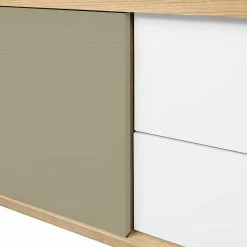 Temahome TV-Lowboard Noa III - Weiß / Steingrau -Möbel Verkäufe 2024 1000172919 190426 18200800176 GALLERYIMAGES P000000001000172919