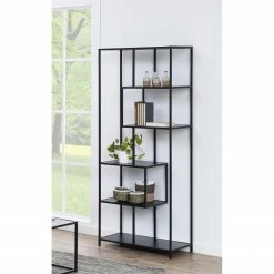 Red Living Regal Coogee I - Schwarz - Höhe: 185 cm 13 Red Living Regal Coogee I - Schwarz - Höhe: 185 cm -Möbel Verkäufe 2024 1000174114 220215 022 MOOD DETAILS P000000001000174114 mood