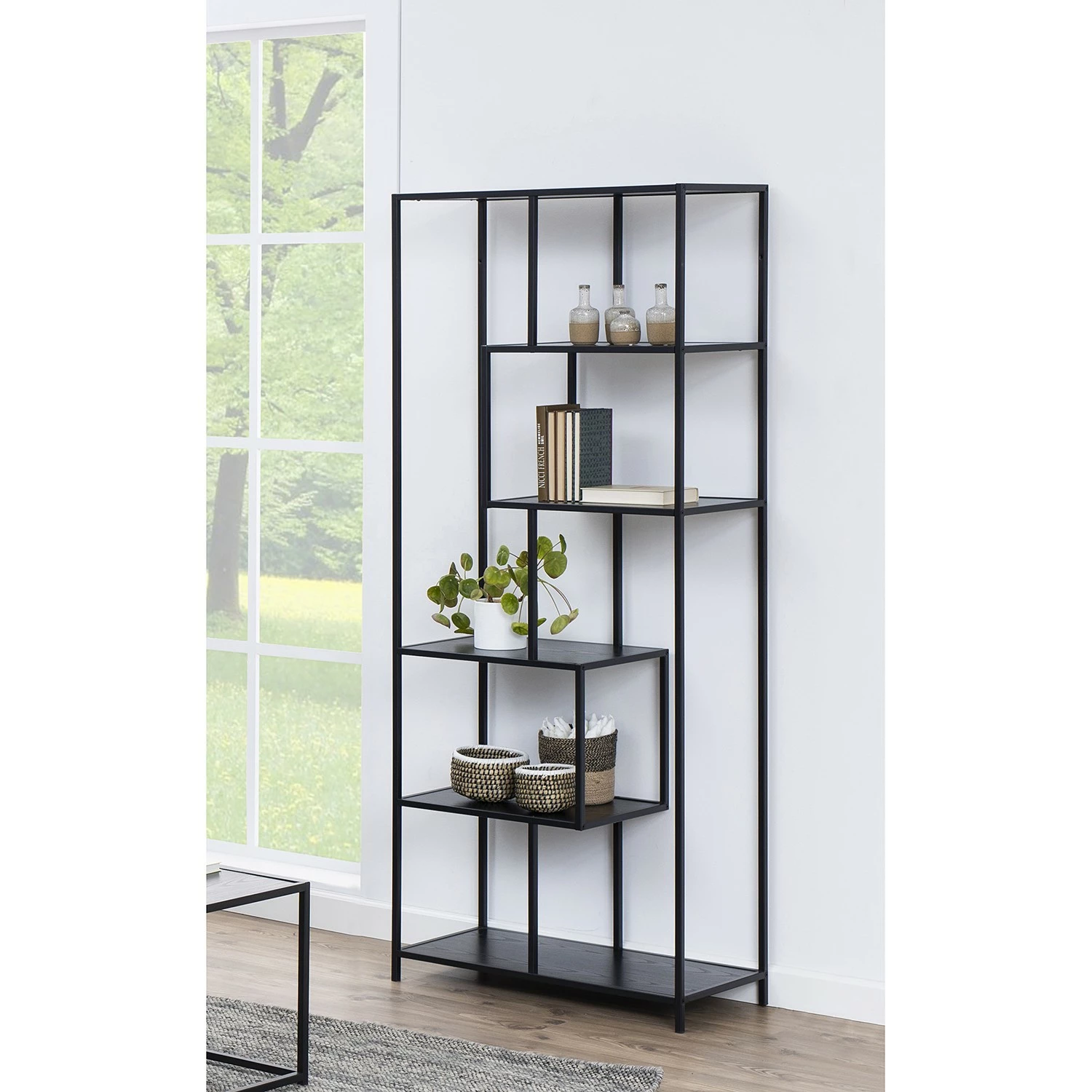 Red Living Regal Coogee I - Schwarz - Höhe: 185 cm 6 Red Living Regal Coogee I - Schwarz - Höhe: 185 cm – Bild 4