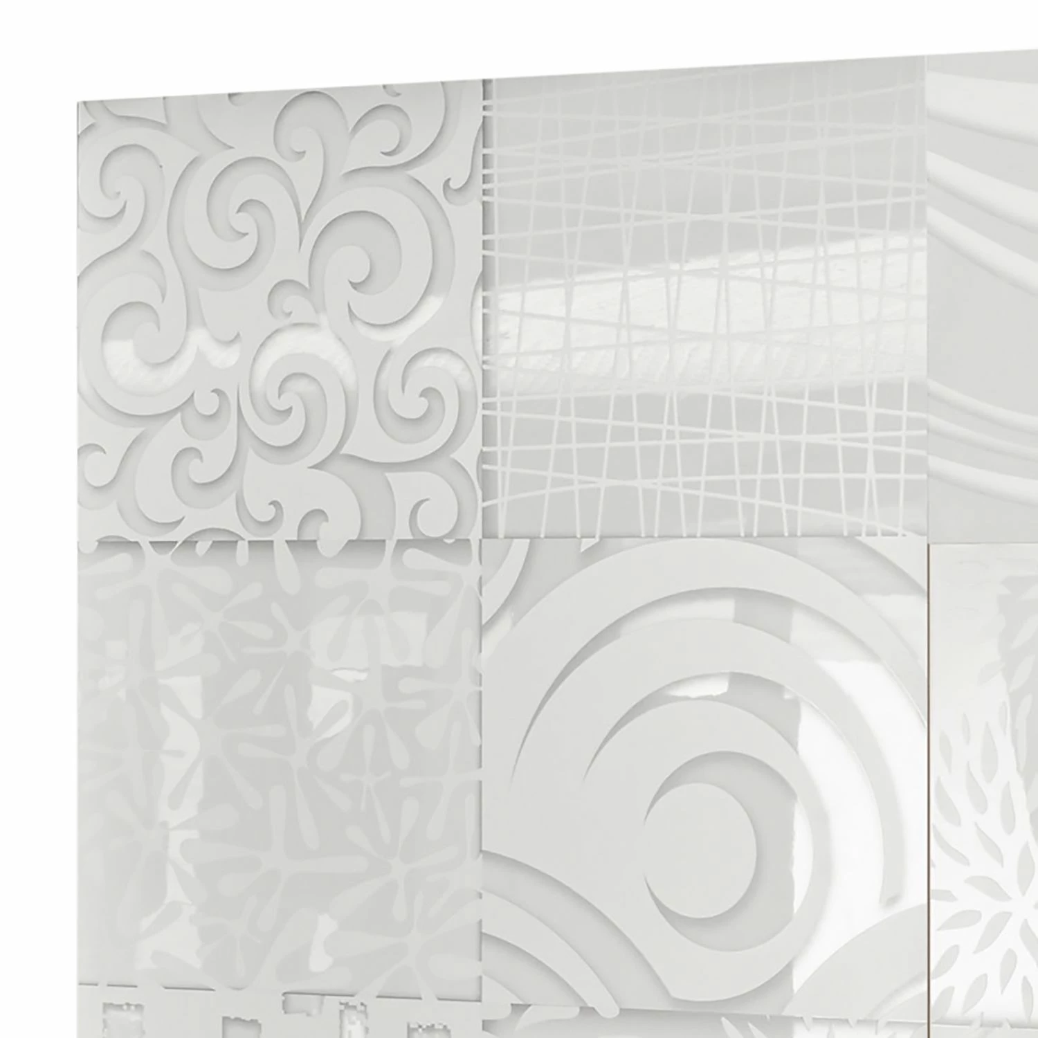 LC Spa Sideboard Miro - Hochglanz Weiß - Breite: 241 cm 6 LC Spa Sideboard Miro - Hochglanz Weiß - Breite: 241 cm – Bild 4